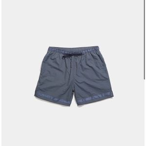 Mens Adsum Effo Shorts in Muted Indigo XL